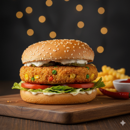 CRISPY VEG BURGER