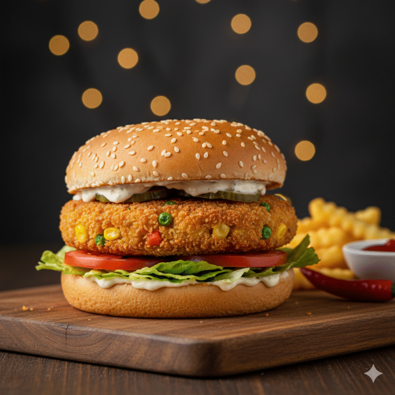 CRISPY VEG BURGER