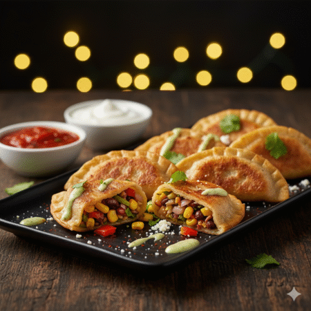 MEXICAN VEG MOMOS