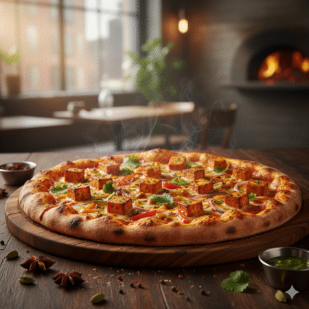 Paneer Tikka Pizza