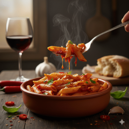ARRABBIATA (RED SAUCE PASTA)